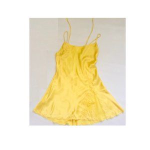 Victoria's Secret Satin & lace slip dress Size S